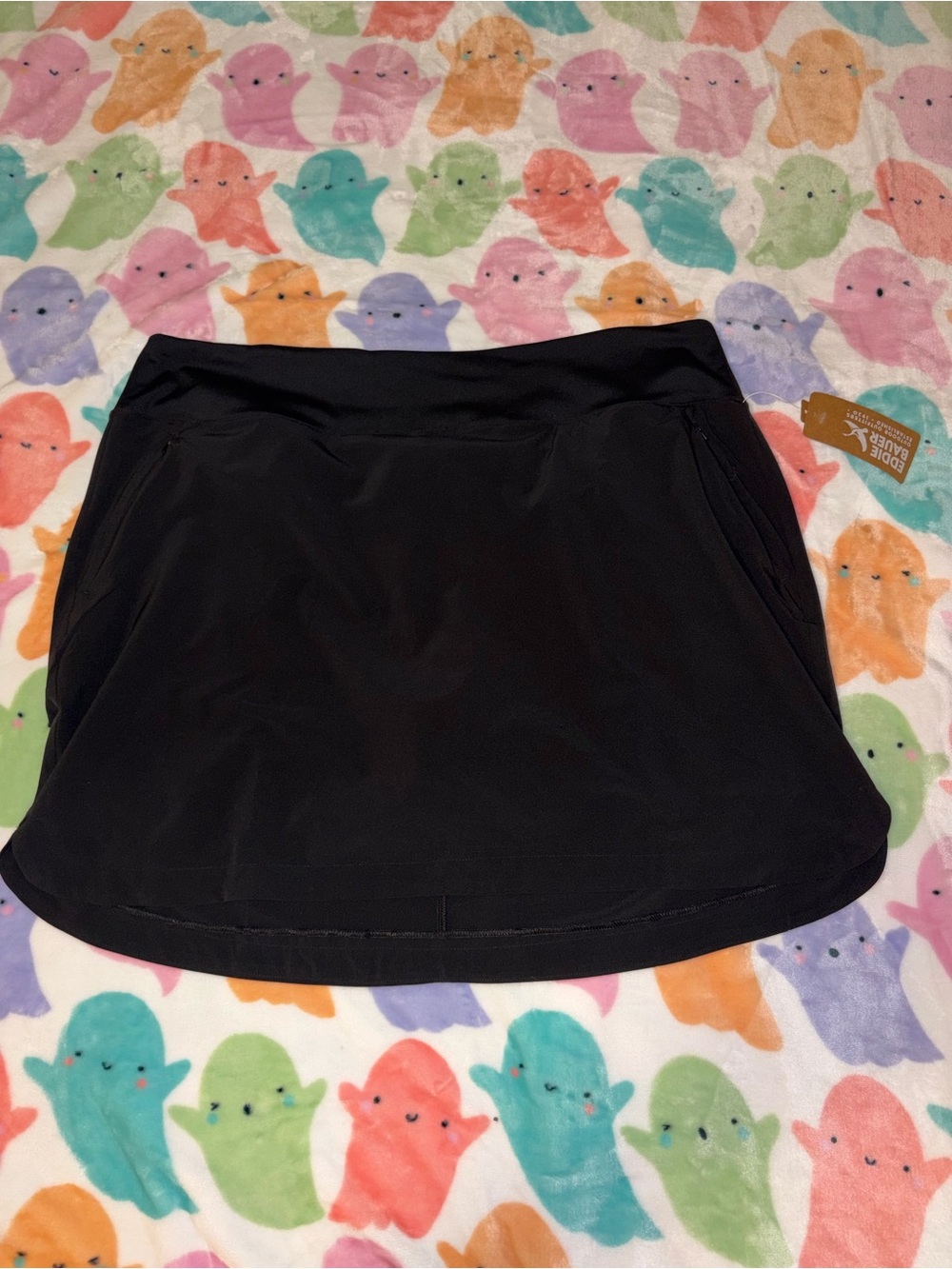 Eddie Bauer Black A-Line Athletic Skort